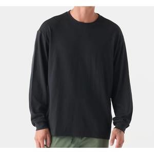 NEW LEGENDS fairfax oversized long sleeve tee in black